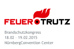 Teilnahme an Veranstaltung > FeuerTRUTZ 2015